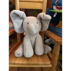 Baby Gund Animated Sing and Play Flappy The Elephant Peek-a-Boo Plush Toy Works